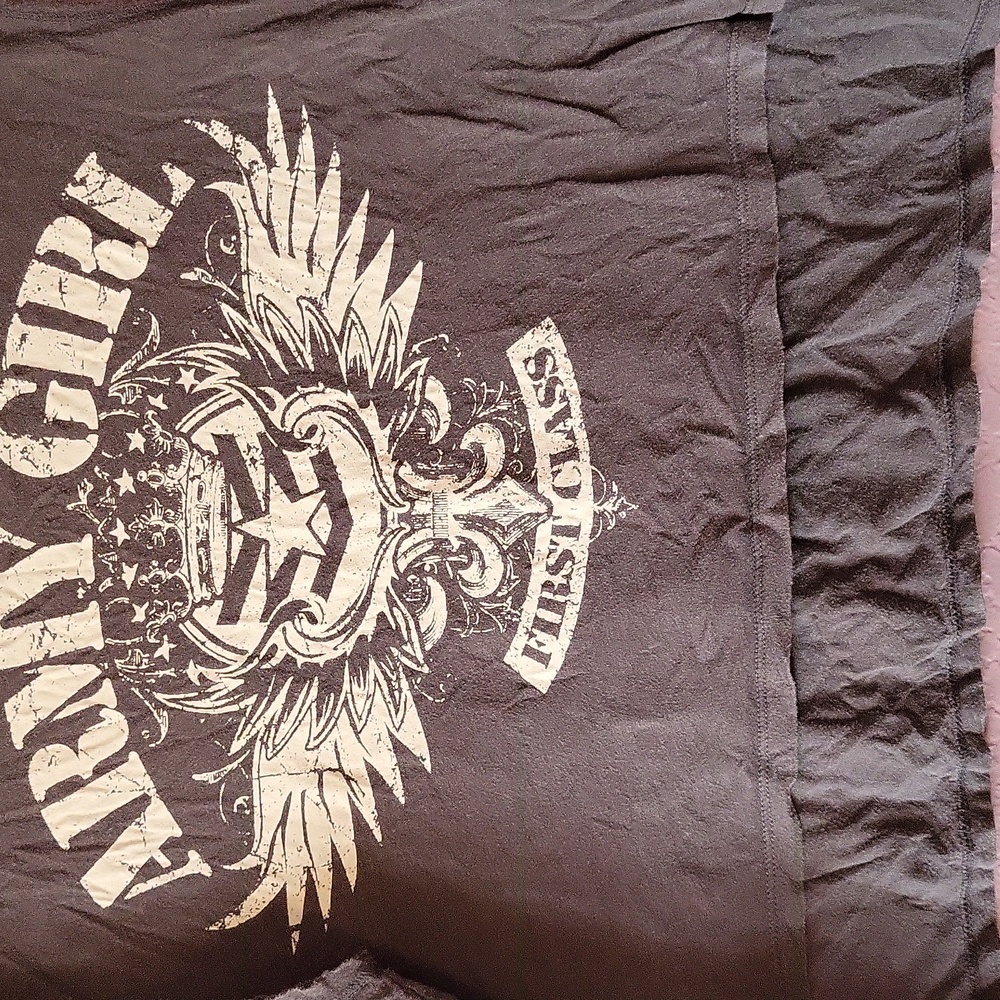 Forever 21 Army Girl Graphic Tee - Picture 3 of 7